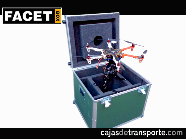 Cajas de transporte para drones